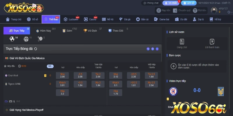 Giới thiệu chi tiết về sảnh cá cược thể thao XOSO66